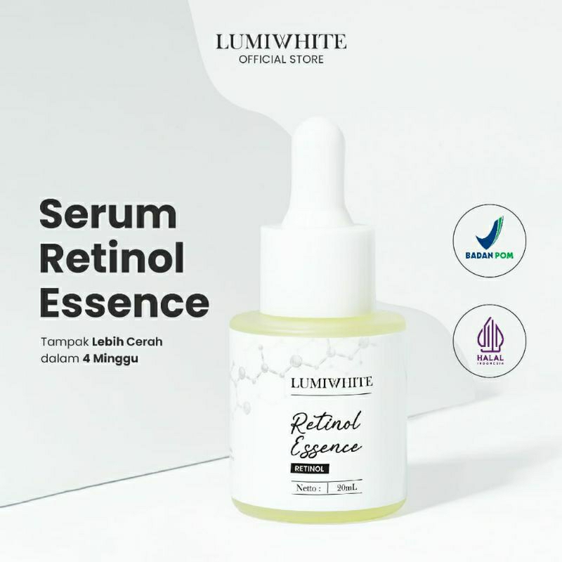 lumiwhite Retinol serum essence 20ml / skincare original 100% BPOM ready stok