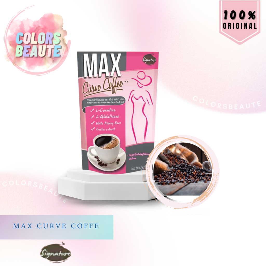 

Max Curve Coffee | Instant Coffee (Kopi Pelangsing) Original Thailand / minuman diet