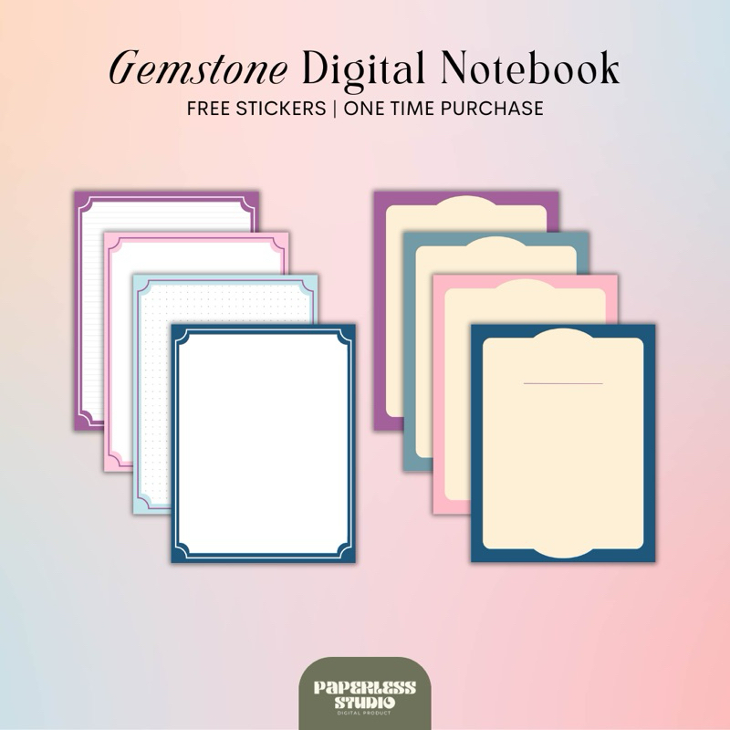 

Gemstone Digital notebook By Paperless