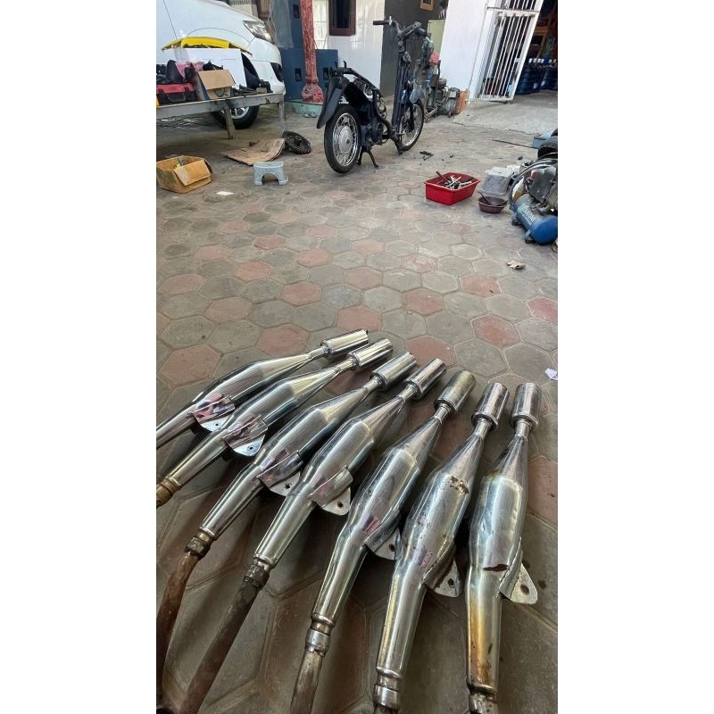 KNALPOT RACING STANDAR BOBOK/BEDEL HARIAN TOURING ORIGINAL YAMAHA FIZR F1ZR FIZ FORCE ONE F1Z