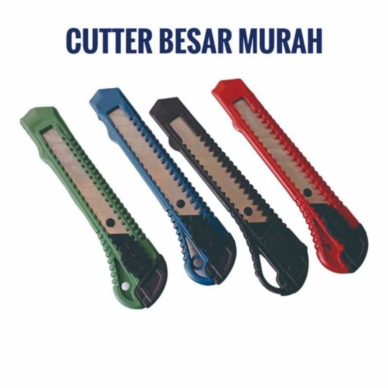 

cutter bukek isi 12pcs/pisau cutter besar