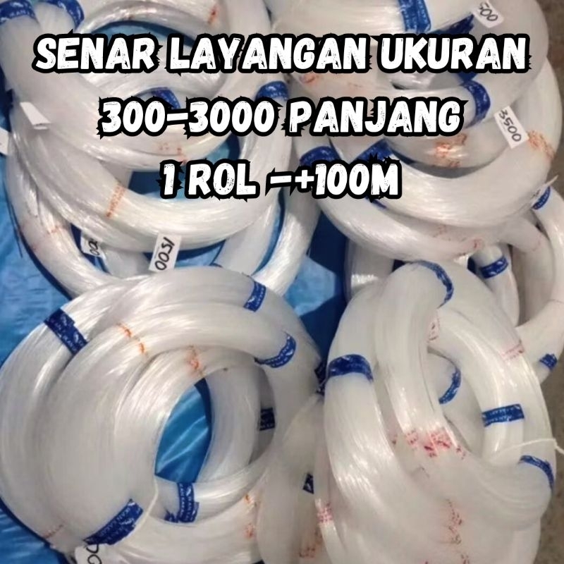SENAR KAKAP SENAR PANCING/LAYANGAN 80-3000