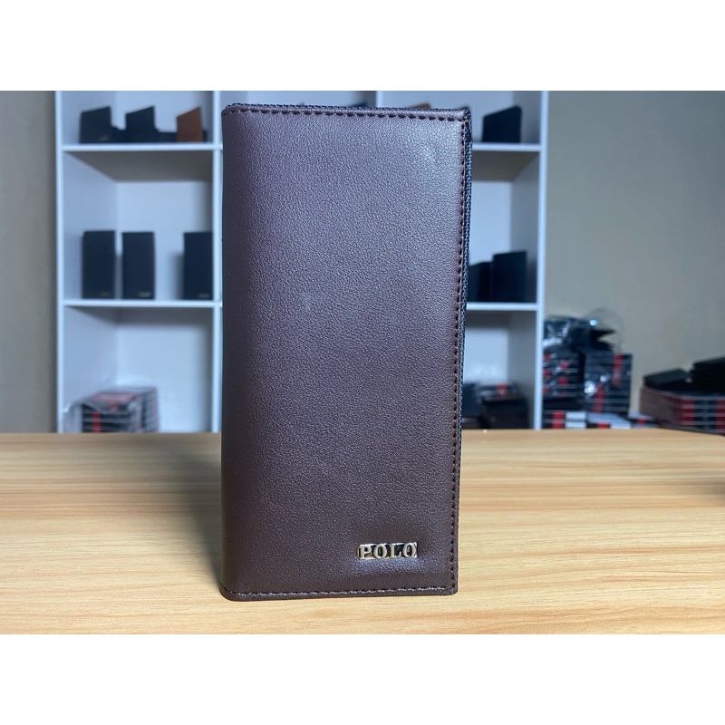GARANSI Dompet Pria Kulit Sintetis Dompet Pria Wallet PANJANG Polo