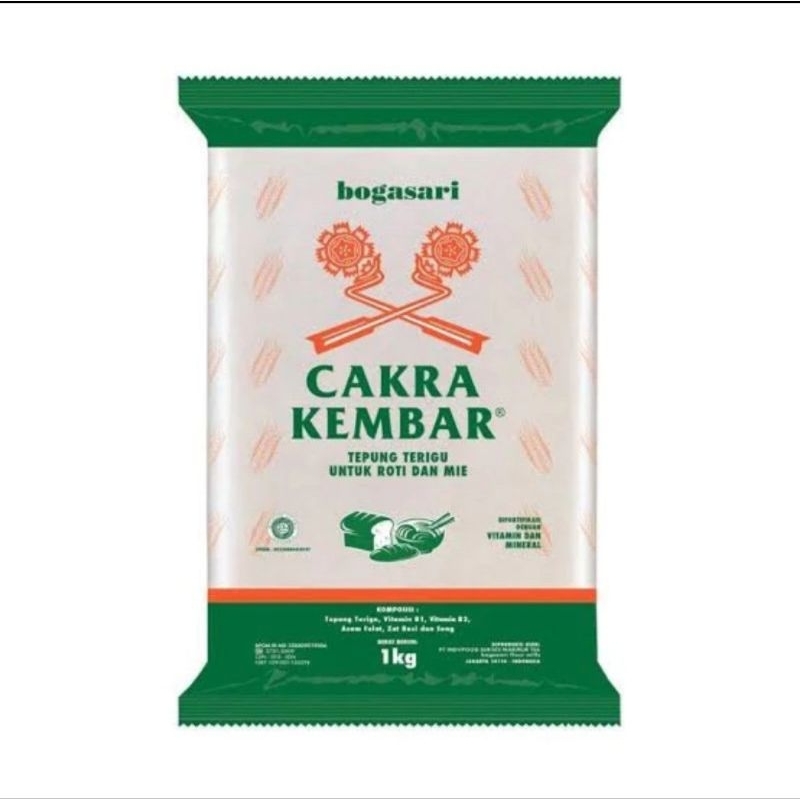 

Tepung Terigu Cakra Kembar 1kg