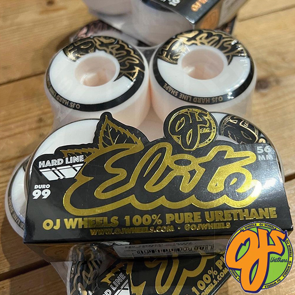 OJ WHEELS 56mm Elite Hardline 99a Skateboard Wheels