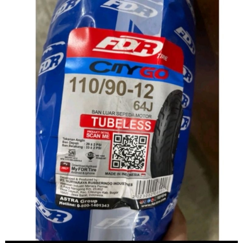 ban fdr city go 110 90 12