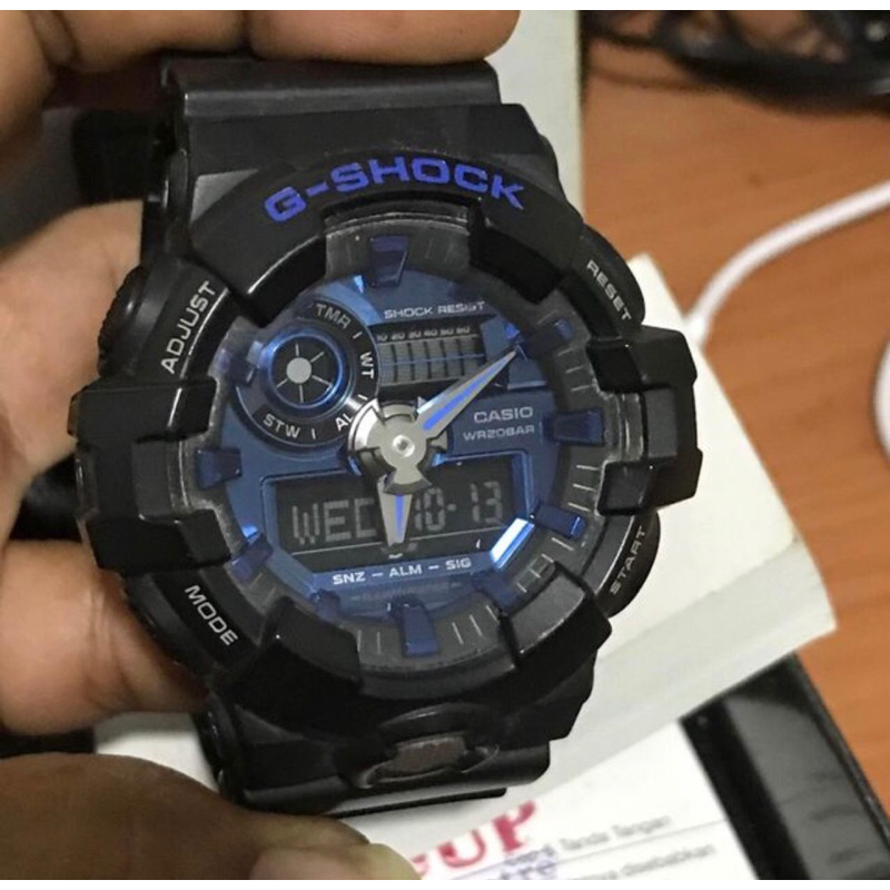 Casio Gshock Ga 710 second