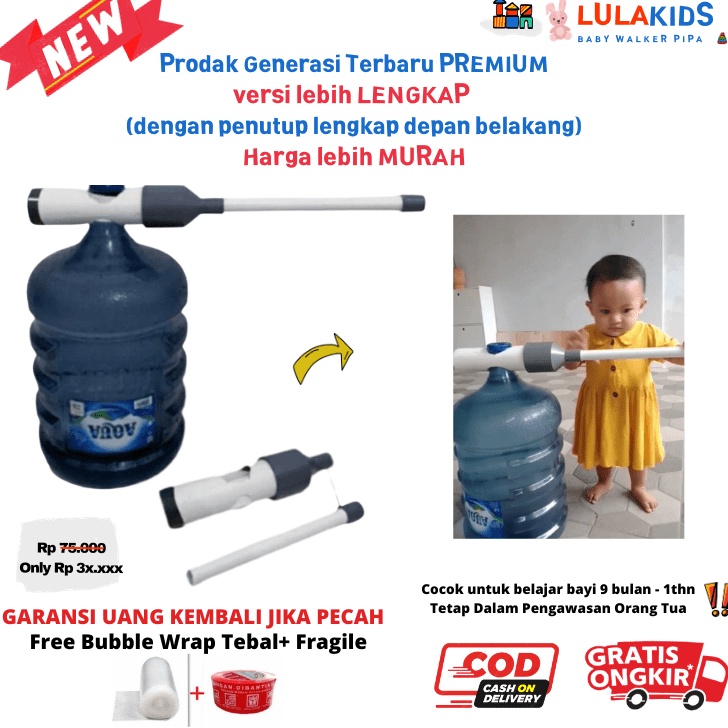 KP8 Baby Walker Pipa Paralon Kuat  Pushwalker Pipa Paralon  alat belajar jalan bayi murah  alat bant