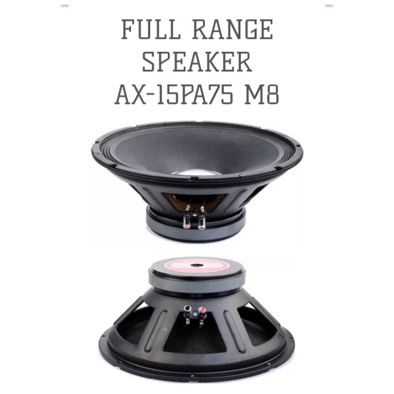 speaker spiker AUDAX 15" AX 15PA75 M8