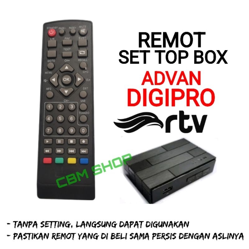 REMOTE REMOT STB ADVAN DIGIPRO