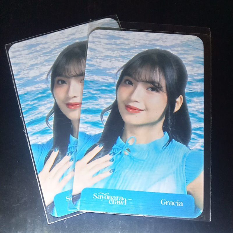 photocard jkt48 Sayonara Crawl GRACIA ori official