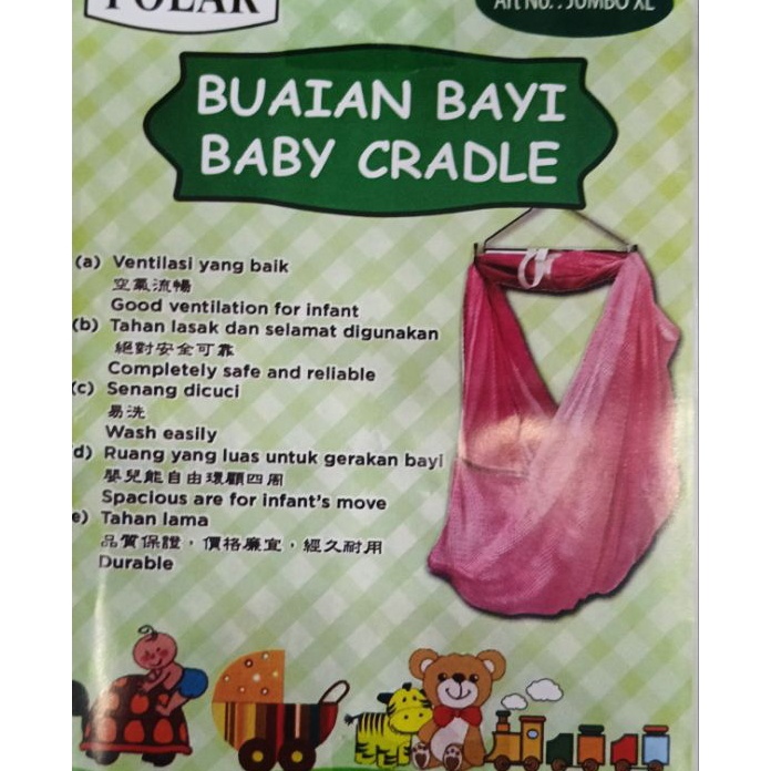 Langka POLAR kain ayunan bayi sz JUMBO XL
