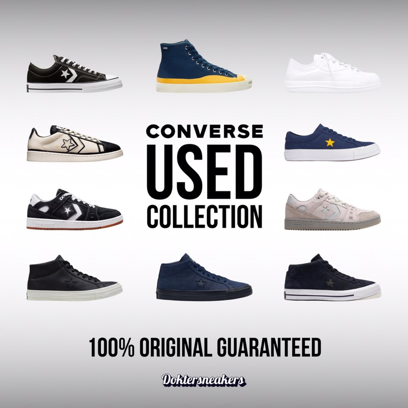 CONVERSE USED COLLECTION (ONE STAR, JACK PURCELL, AS-1, PRO LEATHER, STAR PLAYER, CTAS, CHUCK 70, BO