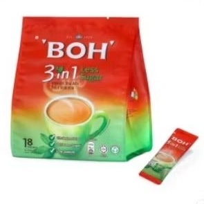 

boh less sugar with stevia 18 sachet