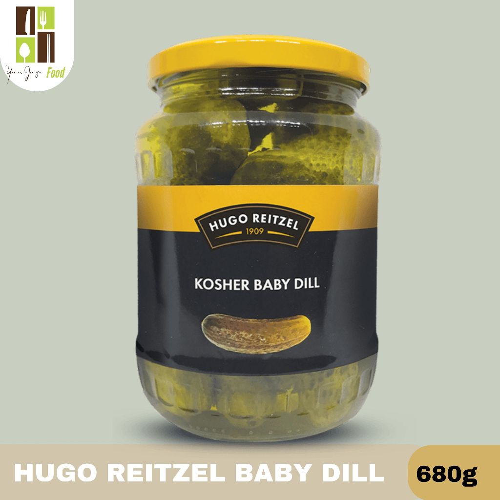 

Hugo Reitzell Whole Gherkins Baby Dill / Pickels 680gr