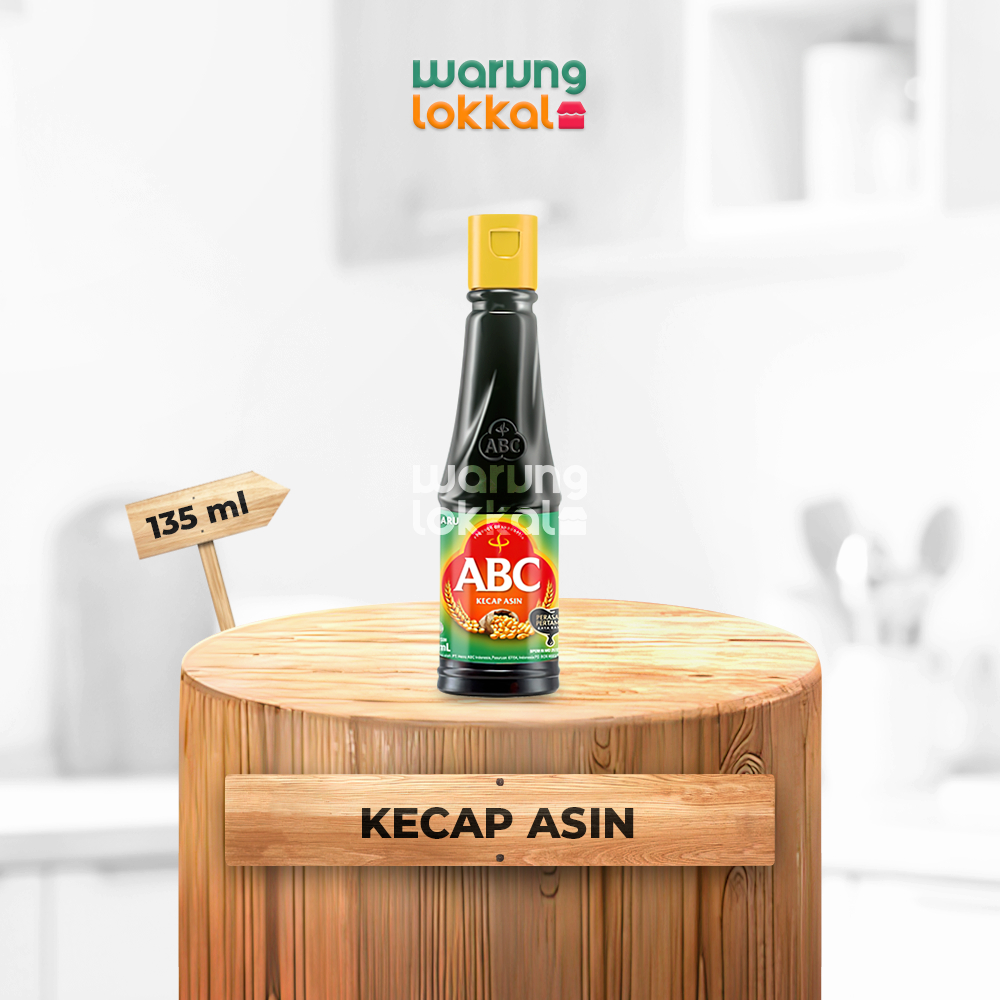 

ABC Kecap Asin 135ml - Warung Lokkal