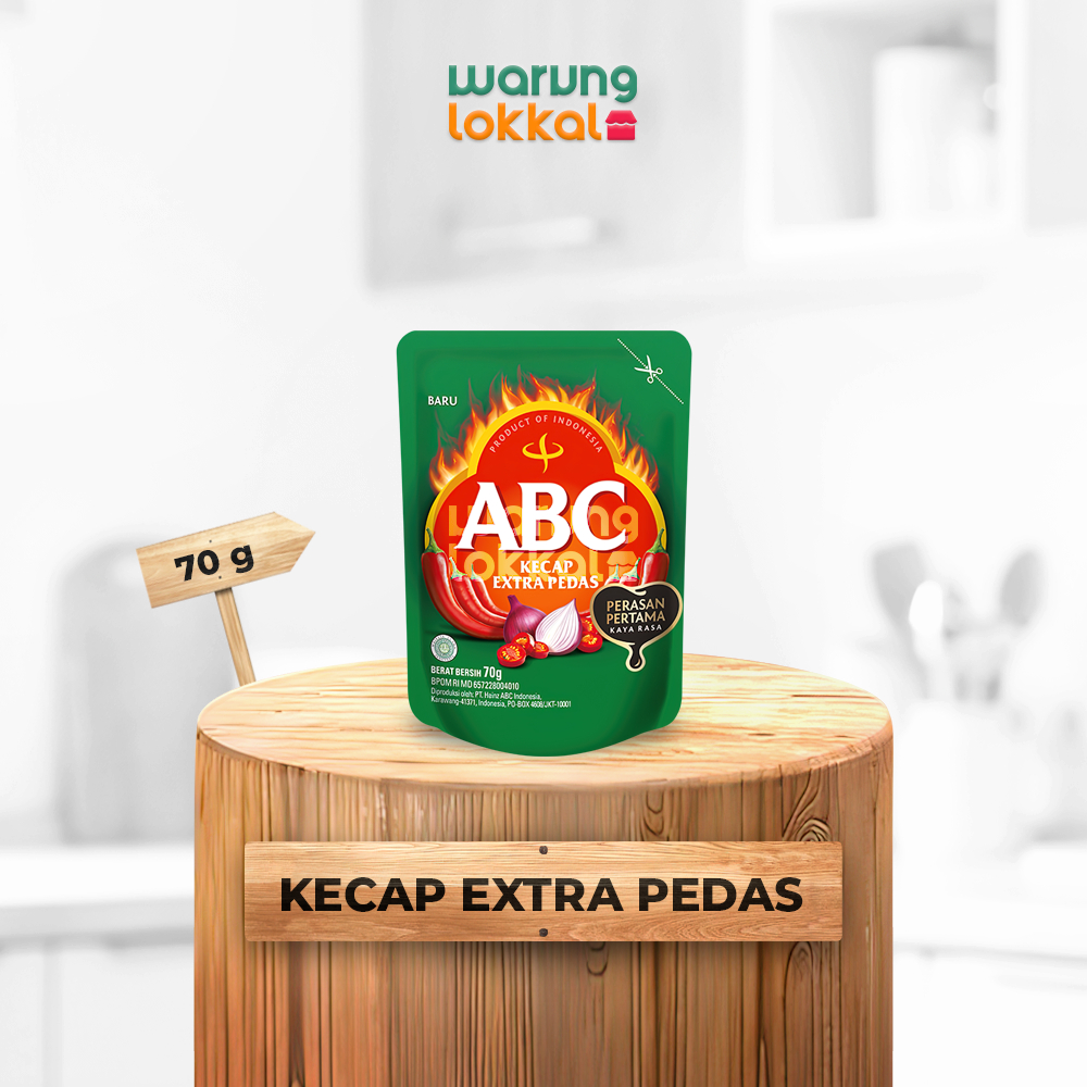 

ABC Kecap Extra Pedas 70g - Warung Lokkal