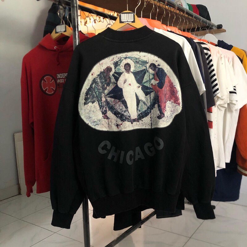 Crewneck Yeezy Kanye West Jesus is king