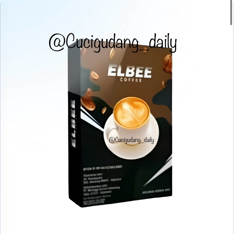 

ELBEE COFFEE KOPI ELBEE HARGA 1 BOX 10 SACHET 100% ORIGINAL