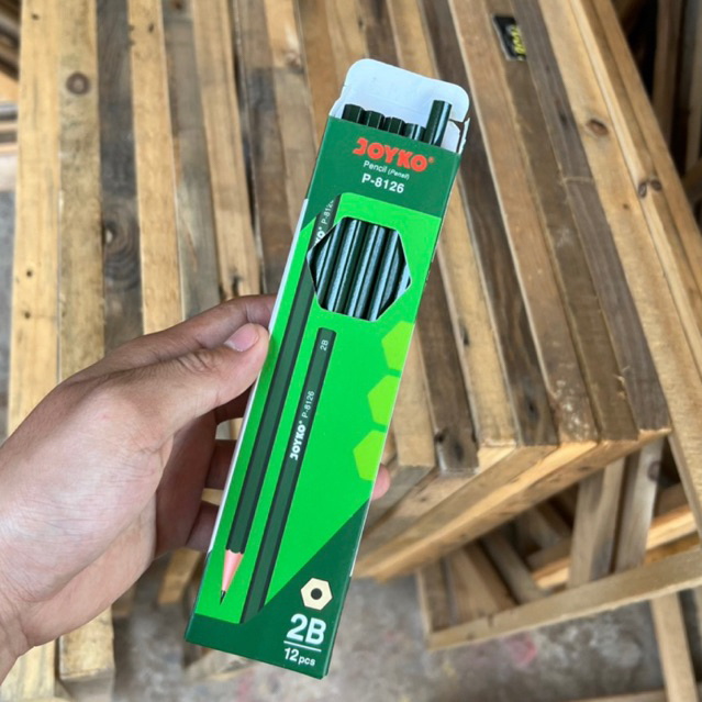 

Pensil Pencil Joyko P-8126 2B (12 Pcs) 1 Lusin