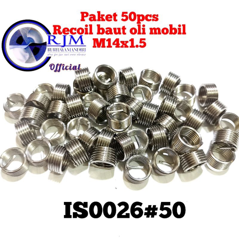 Paket 50pcs recoil baut oli m14x1.5 1D recoil baut oli baut 19 baut oli mobil std mini car