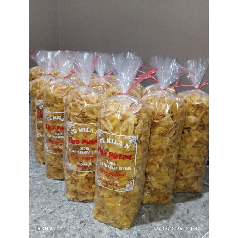 

Keripik Pisang Manis/Asin Gurih enak bergizi