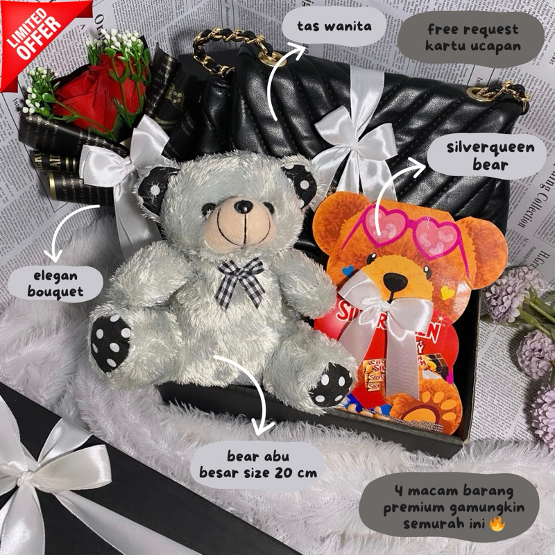 

[FLASHSALE] 4 MACAM HAMPERS CEWE KADO HADIAH SILVERQUEEN PREMIUM