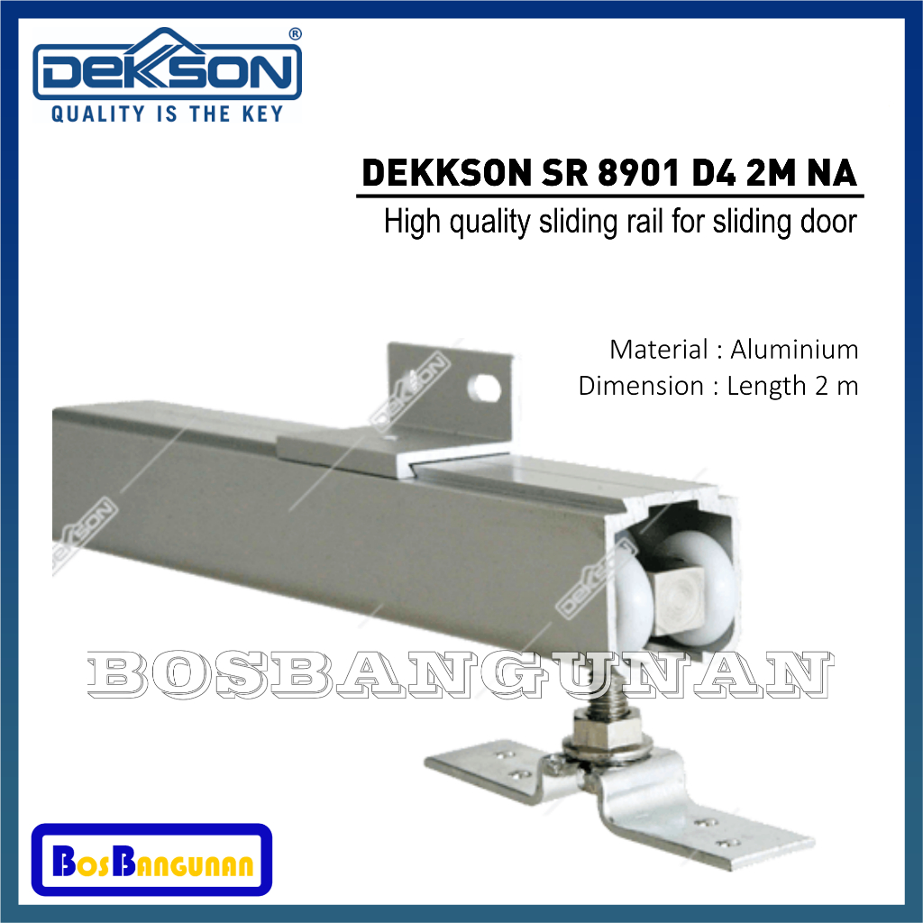 Rell Pintu Geser Dekkson SR 8901 D4 2m / Sliding Rail / SLIDING RAIL DEKKSON SR 8901 D4 2M