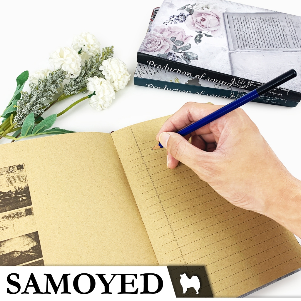 

SAMOYED NBMR-A Buku Tulis / Catatan / Agenda / Jurnal / Notebook / Diary / Journal Aesthetic /