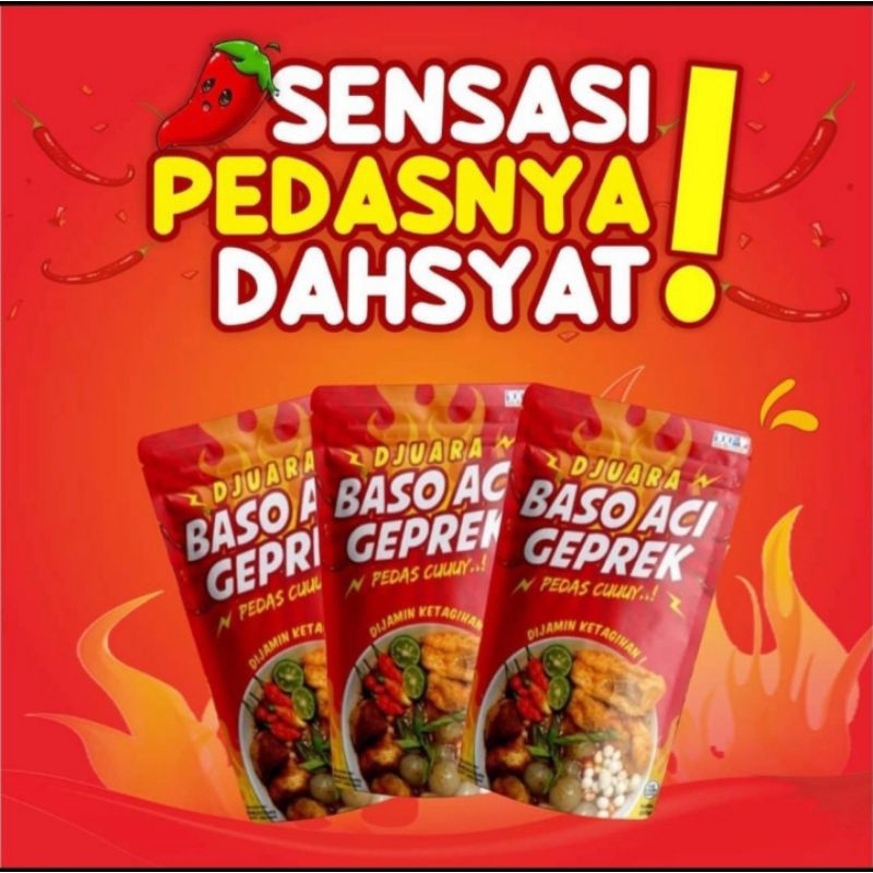 

Baso Aci Geprek(BACA DESKRIPSI!!)