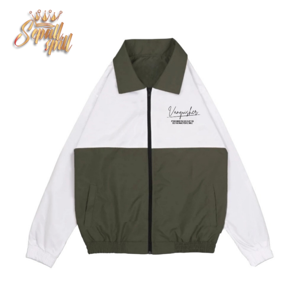 Jacket Tracksuit Vintage Pria Wanita