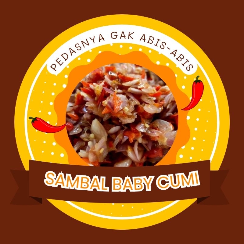 

HD - Sambal Baby Cumi Pedas sambel murah pedes