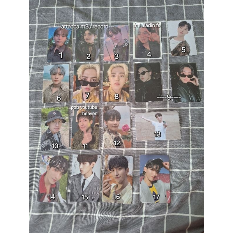 Photocard seventeen official attacca fml heaven youtube its bss m2u aladin seungkwan joshua vernon m