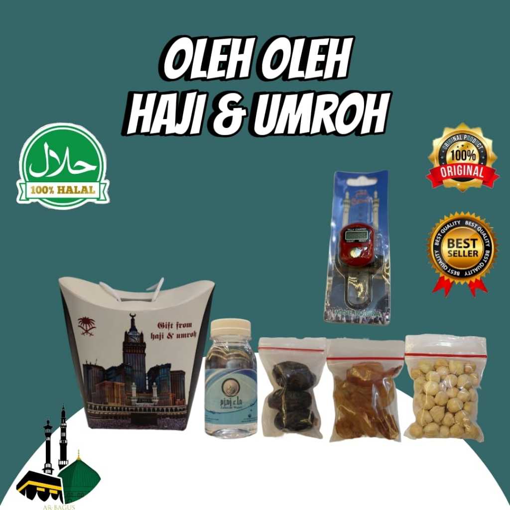 

Paket oleh oleh haji & Umroh per25Pcs dus tali