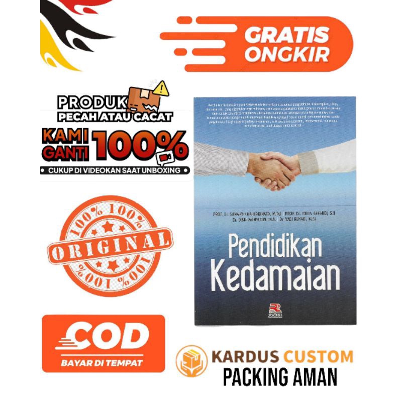 Buku Pendidikan Kedamaian -Prof. Dr. Sunaryo Kartadinata, M.Pd.