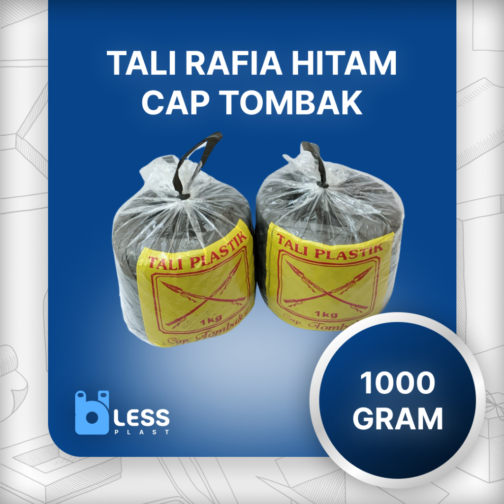 

Tali Rafia Hitam Cap Tombak