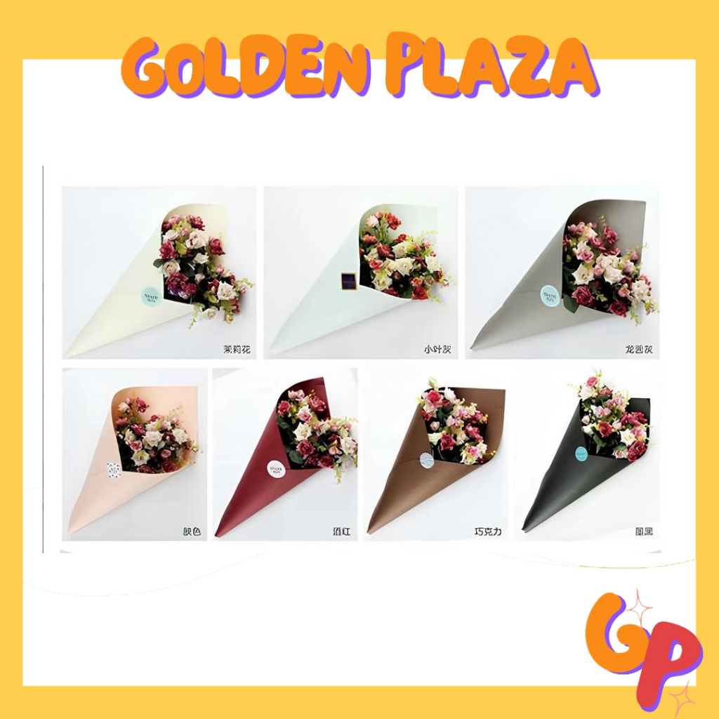 

Flower Wrapping Cellophane Round Lingkaran Kertas Buket Bunga Round Lingkaran Florist KB6318