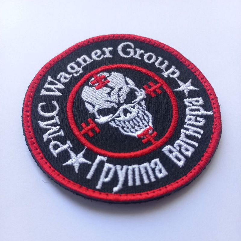 Patch Wagner Group emblem bordir Russian PMC Private Military Contractor