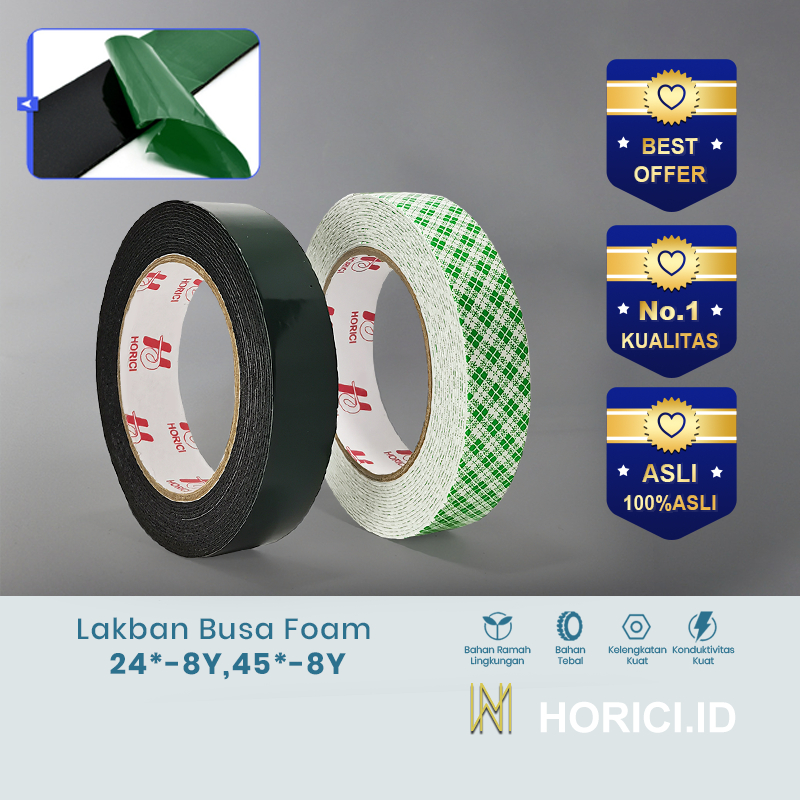 

Double Tape Busa HORICI tape 24*8Y Isolasi Double Tape Foam