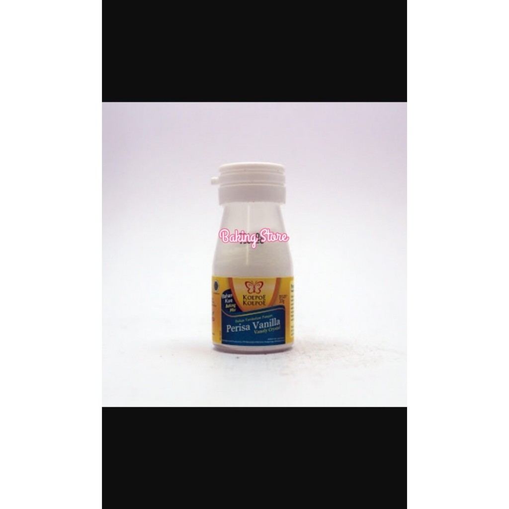 

Perisa Vanilla - Vanili Crystal Koepoe Koepoe - Kupu Kupu 20gr