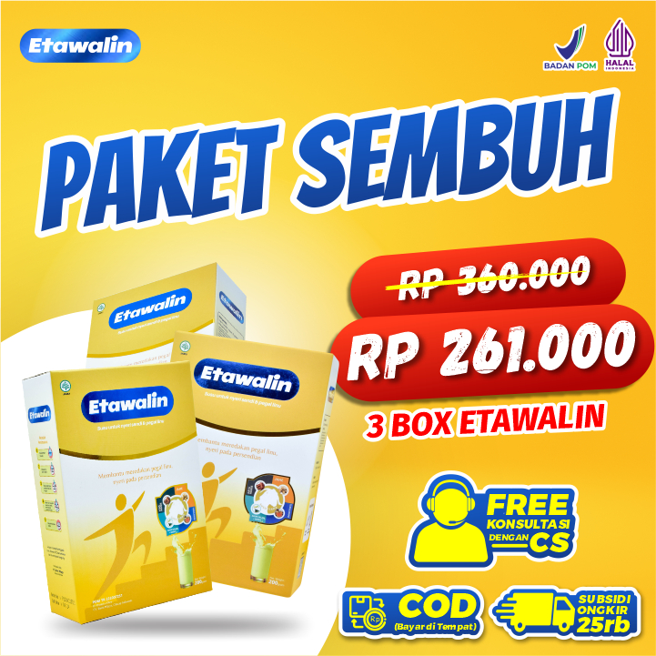 

Etawalin 3 Box - Susu Kambing Etawalin Asli Original Atasi Nyeri Sendi dan Tulang