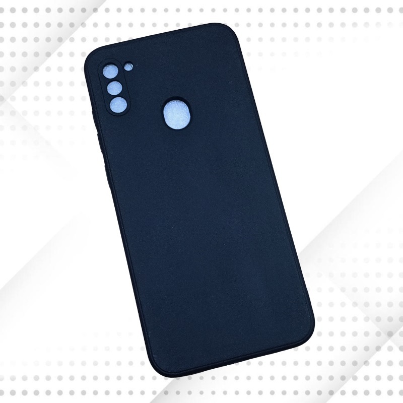 Case Samsung A11 / M11 Case Softcase BLACK MATTE CAMERA PROTECTION Case Casing Hp Samsung A11 / M11