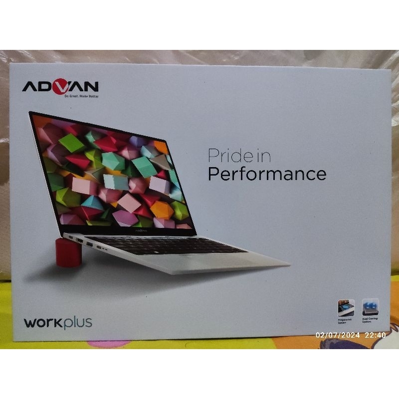 Advan Workplus Ryzen 5 6600H 1 TB New 100%