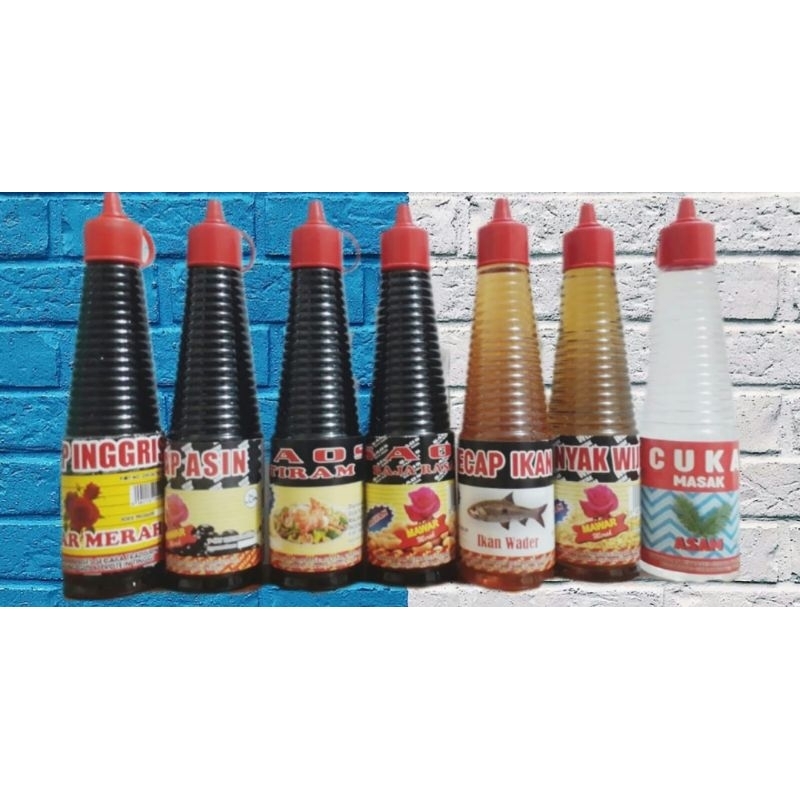 

JUAL PER SLOPP Minyak Wijen,RajaRasa,Cuka,Kecap Asin,Kecap Inggris,Saos Tiram,Kecap Ikan Cap MAWAR