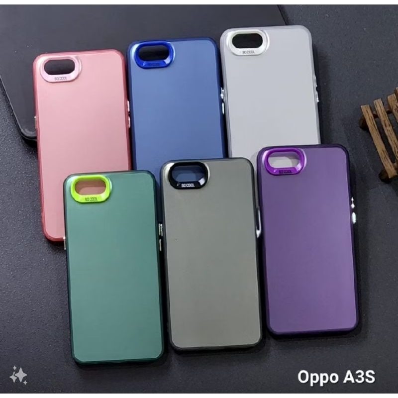 CASE OPPO A3S IMD CASE COLOR HYBRID HOLOGRAM