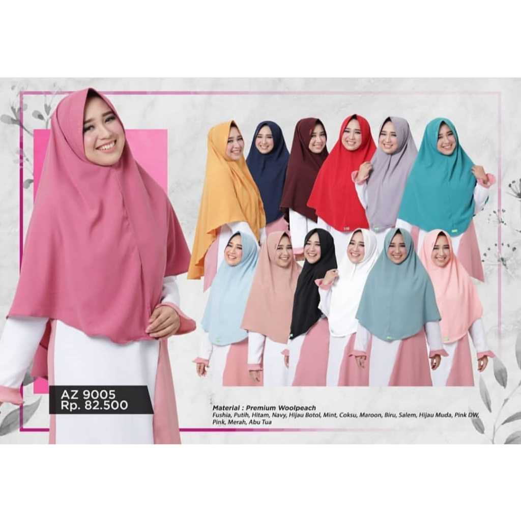 BIG SALE KHIMAR BERGO AFIZAH HIJAB AZ 9005