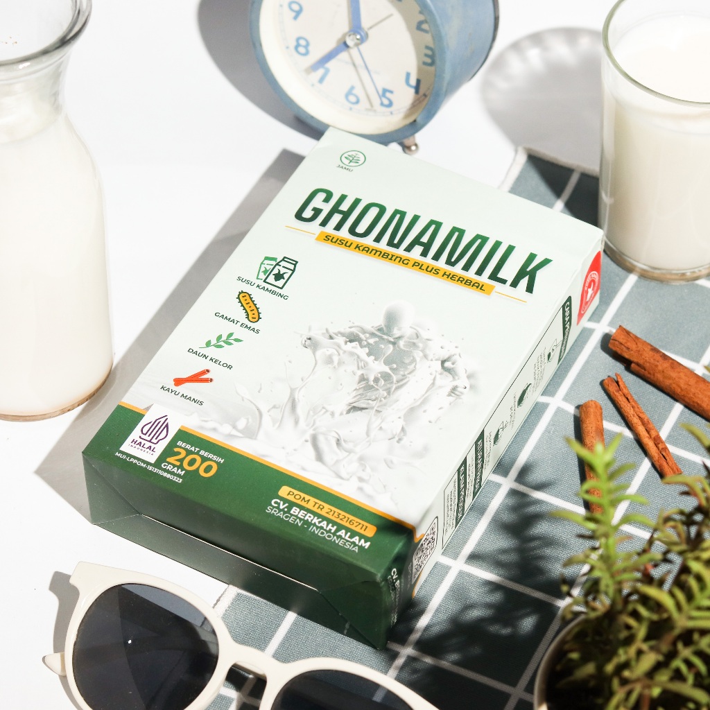 

Ghonamilk Susu Kambing Plus Herbal 200 gr