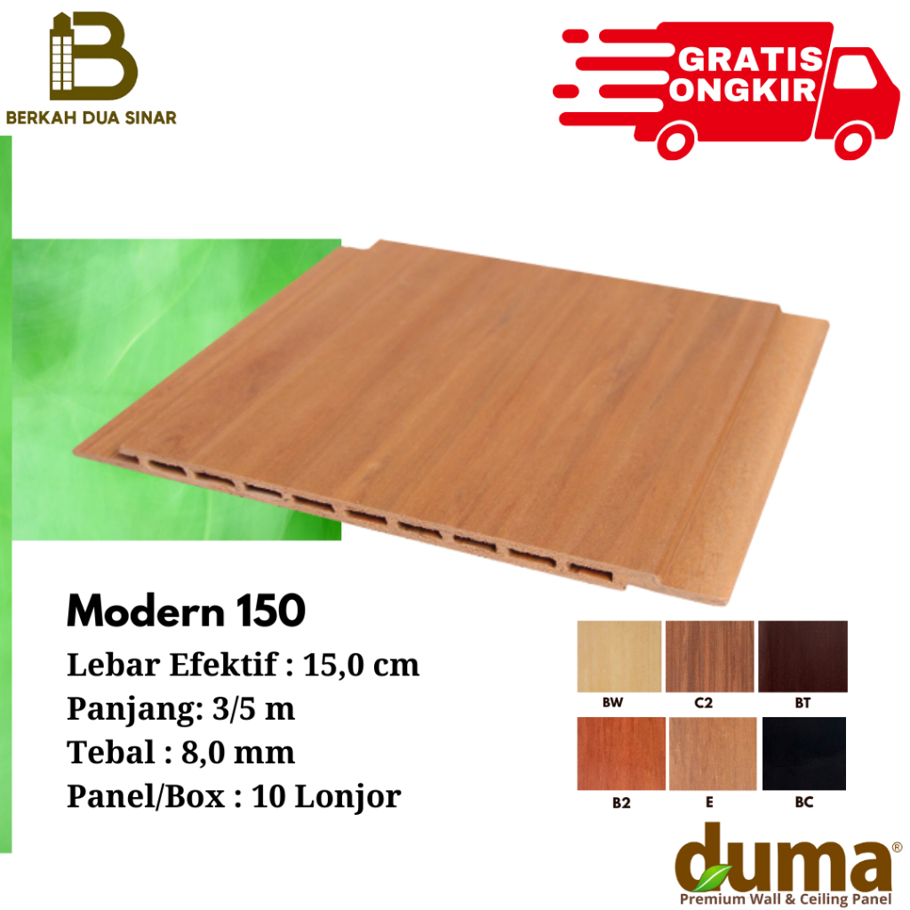DUMA PANEL WPC TIPE MODERN 150