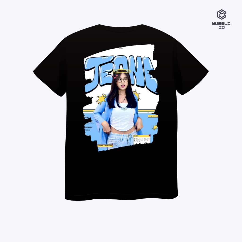 Kaos JKT48 Jeane Special Edition  | Kaos JKT48 | Kaos Unisex Pria Wanita / Ukuran M / L / XL / XXL -