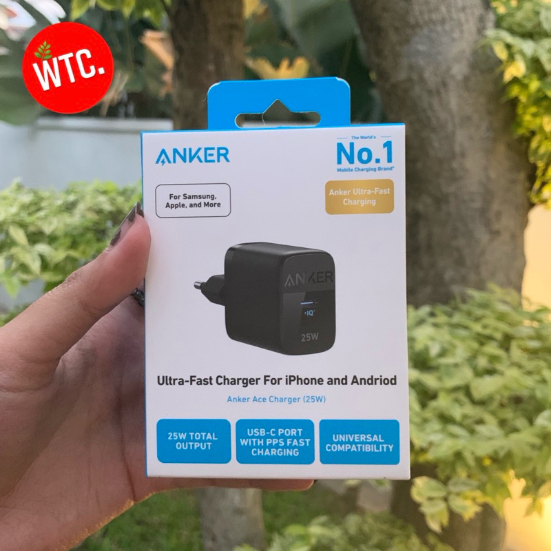 Adaptor Fast Charging Anker Adaptor For iPhone Adaptor For Android Fast Charging Anker Brand Anker